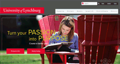 Desktop Screenshot of lynchburg.edu